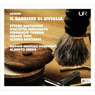 【輸入盤】 Rossini ロッシーニ / 『セヴィリャの理髪師』全曲　アルベルト・エレーデ＆フィレンツェ五月祭、ジュリエッタ・シミオナート、エットーレ・バスティアニーニ、他（1956　ステレオ）（2CD） 【CD】