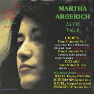 【輸入盤】 Chopin ショパン / Piano Concerto, 1, 2, : Argerich(P) 岩城宏之 / Neumann / mozart, J.s.bach, Schumann, Ravel, Prokofiev 【CD】