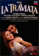 Verdi ベルディ / 『椿姫』全曲　M.ドミンゴ演出、コンロン＆ロサンジェルス・オペラ、ルネ・フレミング、ローランド・ヴィラゾン、他（2006　ステレオ　日本語字幕付） 【DVD】