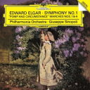 Elgar エルガー / 交響曲第1番、『威風堂々』第1番、第4番 ジュゼッペ・シノーポリ&フィルハーモニア管弦楽団 【SHM-CD】
