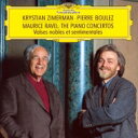Ravel ラベル / ピアノ協奏曲、左手のためのピアノ協奏曲、高雅にして感傷的なワルツ クリスチャン・ツィメルマン、ピエール・ブーレーズ&クリーヴランド管弦楽...