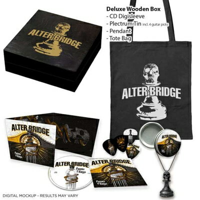 楽天HMV＆BOOKS online 1号店【輸入盤】 Alter Bridge アルターブリッジ / Pawns & Kings Wooden Box （Cd+plectrum Tin+pendant+tote Bag） 【CD】