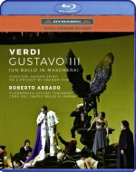 Verdi ベルディ / 『グスターヴォ3世』全曲　ヴィック演出原案、ロベルト・アバド＆トスカニーニ・フィル、プレッティ、ピロッツィ、他（2021　ステレオ）（日本語字幕付） 【BLU-RAY DISC】