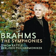 Brahms ブラームス / 交響曲全集 ラトル＆ベルリン フィル（4枚組 / 180グラム重量盤レコード / Warner Classics） 【LP】