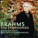Brahms ブラームス / 交響曲全集 ラトル&ベルリン・フィル(4枚組 / 180グラム重量盤レコード / Warner Classics) 【LP】