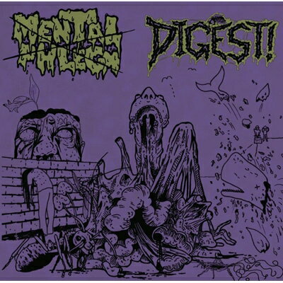 Mental Phlegm / Digest! / Demo 【CD】