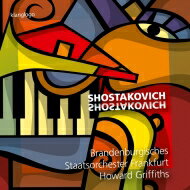 Shostakovich ショスタコービチ / ピアノ協奏曲第1番、ジャズ組曲第2番、組曲『黄金時代』　アントニー・バリシェフスキー、ハワード・グリフィス＆ブランデンブルク州立管弦楽団（日本語解説付） 【CD】