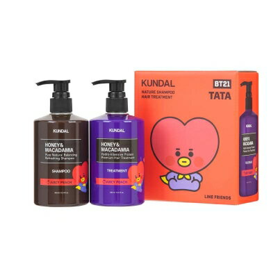 KUNDAL（クンダル） ハニー &amp; マカダミア シャンプー &amp; トリートメント / ジューシーピーチのサムネイル