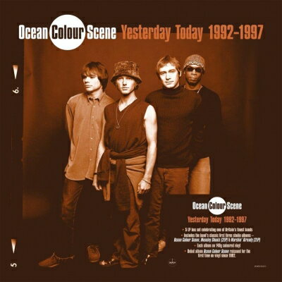 Ocean Colour Scene オーシャンカラーシーン / Yesterday Today 1992 - 1997 (カラーヴァイナル仕様 / 5枚組アナログレコード) 【LP】