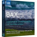 【輸入盤】 Bax バックス / 交響曲全集、管弦楽作品集 デイヴィッド・ロイド=ジョーンズ&ロイヤル・スコティッシュ・ナショナル管弦楽団(7CD) 【CD】