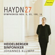 【輸入盤】 Haydn ハイドン / 交響曲第3番、第14番、第33番、B（第108番）　ヨハネス・クルンプ＆ハイデルベルク交響楽団 【CD】