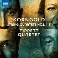 【輸入盤】 Korngold コルンゴルト / 弦楽四重奏曲第1番、第2番、第3番　ティペット四重奏団 【CD】