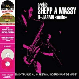 Archie Shepp アーチーシェップ / Massy (Clear / Pink / White Vinyl)(Record Store Day 2023 Exclusive) 【LP】