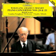 Mozart モーツァルト / ピアノ協奏曲第20番、第21番　ルドルフ・ゼルキン、クラウディオ・アバド＆ロンドン交響楽団 