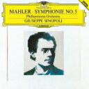 Mahler マーラー / 交響曲第5番　ジュゼッペ・シノーポリ＆フィルハーモニア管弦楽団 【SHM-CD】