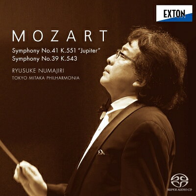 Mozart モーツァルト / 交響曲第41番『ジュピター』、第39番　沼尻竜典＆トウキョウ・ミタカ・フィルハーモニア 【SACD】 hmvjapan-29052959 HMV&BOOKS online 1号店 パッケージ画像