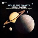 Holst ホルスト / 惑星 サイモン・ラトル & フィルハーモニア管弦楽団 (180グラム重量盤レコード / Warner Classics) 【LP】