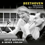 【輸入盤】 Beethoven ベートーヴェン / ヴァイオリン・ソナタ全集 第1集～第2番、第4番、第9番『クロイツェル』　アンティエ・ヴァイトハース、デーネシュ・ヴァーリョン 【CD】