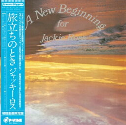 Jackie Ross / A New Beginning For Jackie Ross 旅立ちのとき (帯付 / アナログレコード) 【LP】