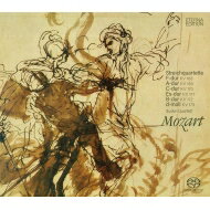 Mozart モーツァルト / 弦楽四重奏曲第8番～第13番　ズスケ四重奏団（シングルレイヤー） 【SACD】