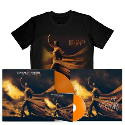 【輸入盤】 Beverley Knight / Fifth Chapter Translucent Orange Vinyl, Cd, Black T-shirt + Signed Print (L Size) 【CD】