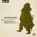 【輸入盤】 Brahms ブラームス / ヴァイオリン・ソナタ第1番、第2番、第3番 ヨハネス・レールトーヴァー、ジュリアン・レイノルズ 【SACD】