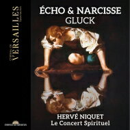 【輸入盤】 Gluck グルック / 歌劇『エコーとナルシス』全曲　エルヴェ・ニケ＆ル・コンセール・スピリチュエル、アドリアナ・ゴンザレス、シリル・デュボワ、他（2022　ステレオ）（2CD） 【CD】
