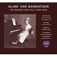 【輸入盤】 アリーヌ ヴァン バレンツェン／ミュンヘン リサイタル 1956～1960 ドビュッシー：子供の領分 シューマン：子供の情景 ベートーヴェン：熱情 他（2CD） 【CD】