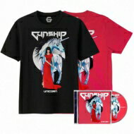 【輸入盤】 Gunship / Unicorn: T-shirt (Black Or Pink) + Cd (S Size) 【CD】