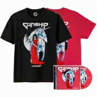 【輸入盤】 Gunship / Unicorn: T-shirt (Black Or Pink) + Cd (M Size) 【CD】