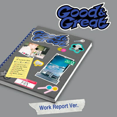 楽天HMV＆BOOKS online 1号店KEY （SHINee） / 2nd Mini Album: Good & Great （Work Report Ver.） 【CD】