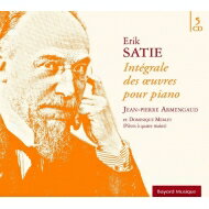 【輸入盤】 Satie サティ / Complete Piano Works : Jean-Pierre Armengaud, Dominique Merlet (5CD) 【CD】