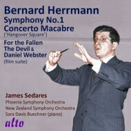 【輸入盤】 Bernard Herrmann バーナードハーマン / 交響曲第1番、『Concerto Macabre』、他　ジェームズ・セダレス＆フェニックス交響楽団、サラ・デイヴィス・ビューヒナー、他 【CD】