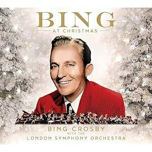 Bing Crosby ビングクロスビー / Bing At Christmas (クリア＆シルヴァー・スプラッター・ヴァイナル仕様 / アナログレコード) 【LP】