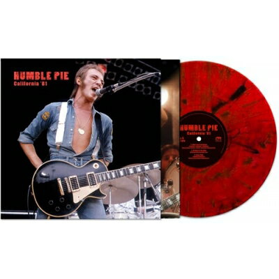 Humble Pie ϥ֥ѥ / California '81 (Red Marble) (Colored Vinyl) LP