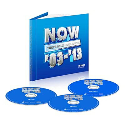 【輸入盤】 NOW（コンピレーション） / Now That's What I Call 40 Years: Volume 3 - 2003-2013 (3CD) 【CD】