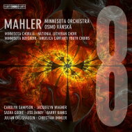 Mahler マーラー / 交響曲第8番『千人の交響曲』　オスモ・ヴァンスカ＆ミネソタ管弦楽団、ミネソタ合唱団、他（日本語解説付） 【SACD】