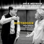 【輸入盤】 Beethoven ベートーヴェン / ヴァイオリン・ソナタ全集 第2集～第3番、第7番、第8番　アンティエ・ヴァイトハース、デーネシュ・ヴァーリョン 【CD】