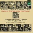 【輸入盤】 『マーラー、不思議な角笛の世界』　アンサンブル・プロジェット・ピエロ 【CD】