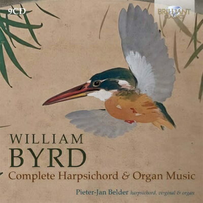 【輸入盤】 Byrd バード / チェンバロ＆オルガン作品全集　ピーター＝ヤン・ベルダー（チェンバロ、ヴァージナル、オルガン）（9CD） 【CD】