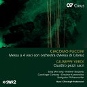 【輸入盤】 Puccini プッチーニ / プッチーニ:グローリア・ミサ、ヴェルディ:聖歌四篇 ラーデマン&シュトゥットガルト・フィル、ゲヒンガー・カントライ、...