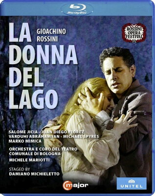 Rossini ロッシーニ / 『湖上の美人』全曲　ミキエレット演出、マリオッティ＆ボローニャ市立歌劇場管、フアン・ディエゴ・フローレス、他（2016　ステレオ）（日本語字幕・解説付） 【BLU-RAY DISC】