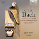 【輸入盤】 Bach CPE バッハ / チェンバロ協奏曲集〜2台チェンバロ版 クラウディオ・アストローニオ、ステファノ・モラルディ(2CD) 【CD】
