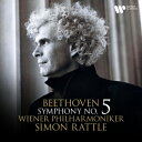 Beethoven ベートーヴェン / 交響曲第5番 サイモン・ラトル、ウィーン・フィル・ハーモニー管弦楽団(180グラム重量盤レコード / Warner Cl...