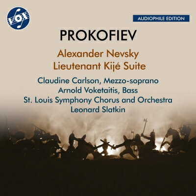 【輸入盤】 Prokofiev プロコフィエフ / アレクサンドル・ネフスキー、キージェ中尉 レナード・スラトキン&セントルイス交響楽団 【CD】