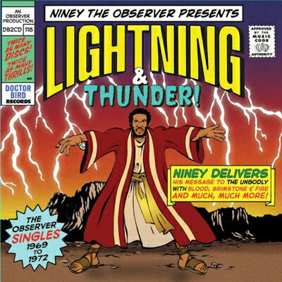 yAՁz Niney The Observer Presents Lighthing &amp; Thunder! The Observer Singles 1969 To 1972 yCDz