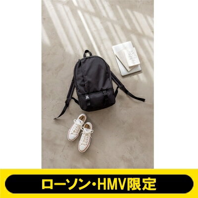 靴が入る！2層構造バックパックBOOK【 ローソン・HMV限定】 / ブランドムック 【本】