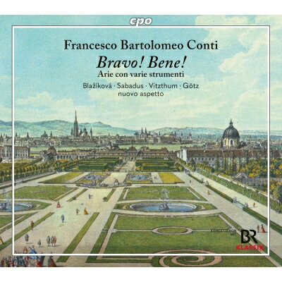 【輸入盤】 コンティ、フランチェスコ・バルトロメオ（1681-1732） / 17～18世紀の様々なアリア集と器楽曲　ハナ・ブラジコヴァー、ヴァルナ・サバドゥス、ヌオヴォ・アスペット、他 【CD】