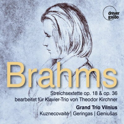 【輸入盤】 Brahms ブラームス / 弦楽六重奏曲第1番、第2番～キルヒナー編曲ピアノ三重奏版　グラン・トリオ・ヴィリニュス 【CD】