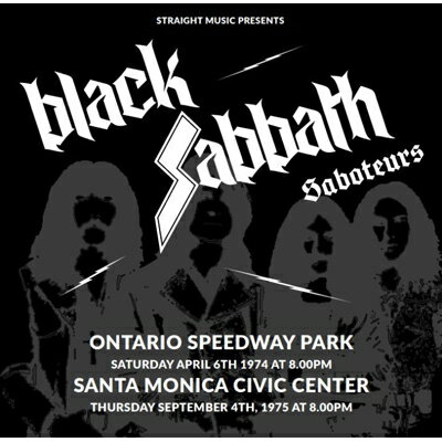 【輸入盤】 Black Sabbath ブラックサバス / Saboteurs, Ontario Ca 1974 【CD】
